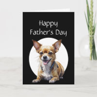 Vatertag Humor Chihuahua Hund