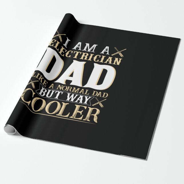 Vatertag Ich bin Vater Geschenkpapier (Ungerollt)