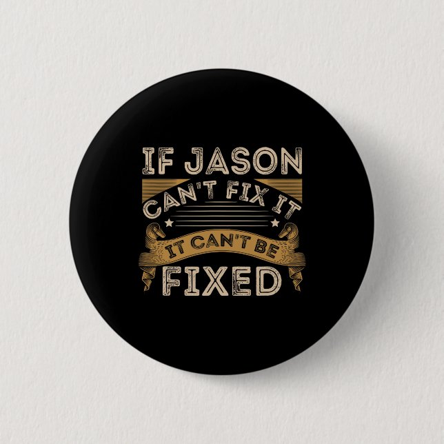 Vatertag Jason Zitat  Button (Vorderseite)
