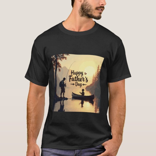 Vatertag Kanu-Erlebnis-T - Shirt (Vorderseite)
