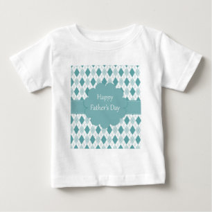 Vatertag kariert baby t-shirt