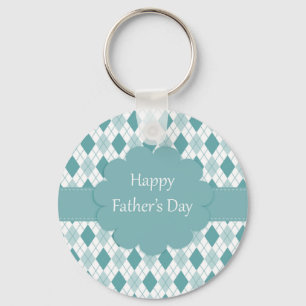 Vatertag kariert schlüsselanhänger