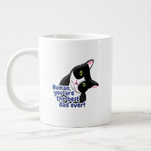 Vatertag Katze Jumbo-Tasse