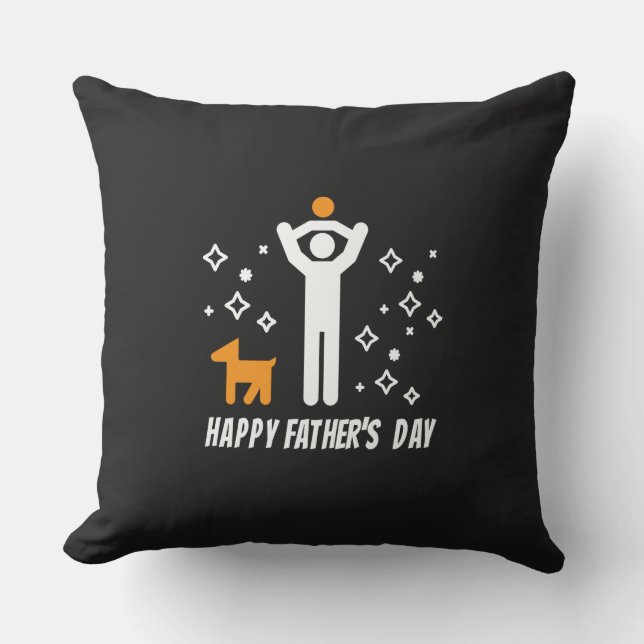 Vatertag Kissen (Vorderseite)