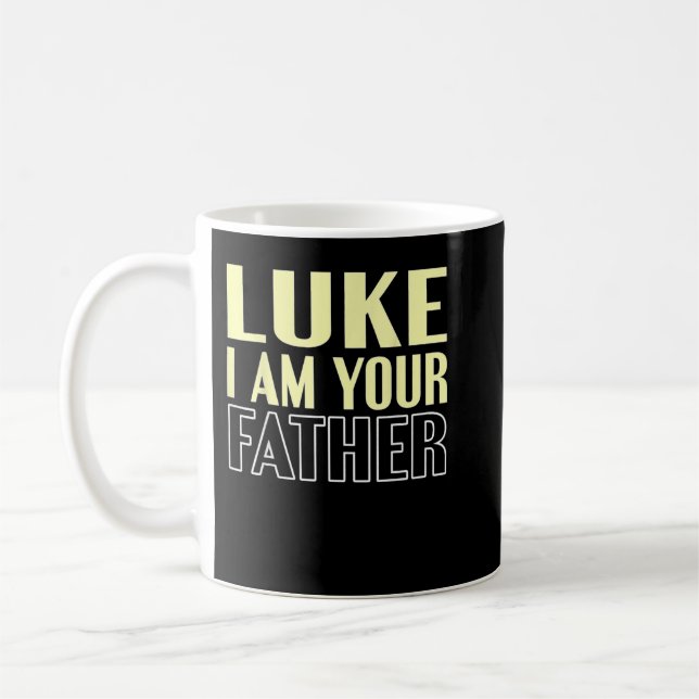 Vatertag Luke Ich bin dein Vater Kaffeetasse (Links)
