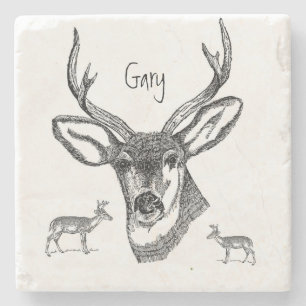 Vatertag Marmorstein Untersetzer