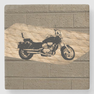 Vatertag Marmorstein Untersetzer