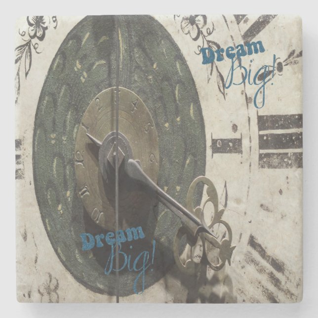 Vatertag Marmorstein Untersetzer (Vorderseite)