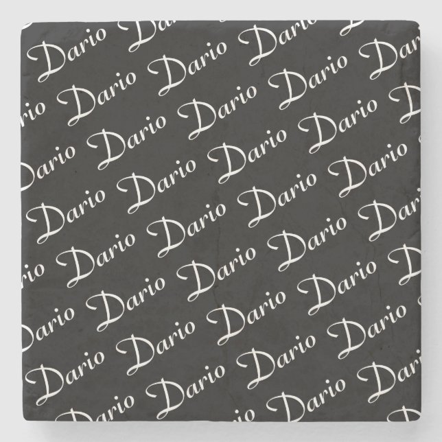 Vatertag Marmorstein Untersetzer (Vorderseite)