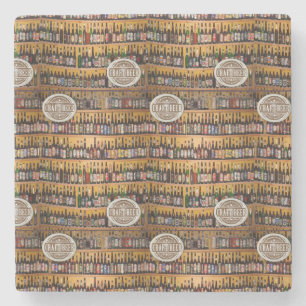 Vatertag Marmorstein Untersetzer