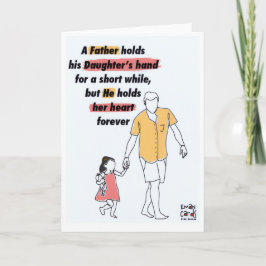 Vatertag - Mit Tochter Karte