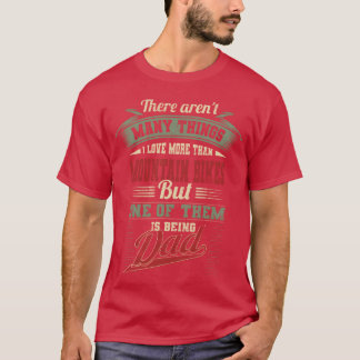 Vatertag Mountainbike Downhill Vater Gift T-Shirt