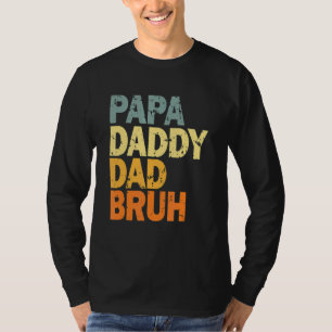 Vatertag Niedlich Männer Frauen Kind Papa Papa Vat T-Shirt