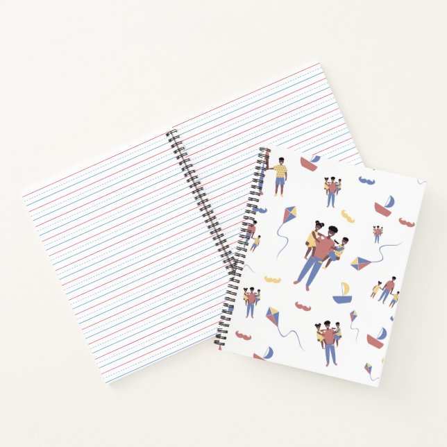 Vatertag-Notebook Notizbuch (Innenseite)