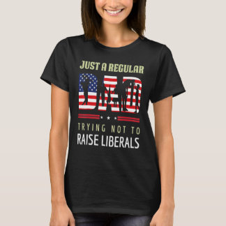 Vatertag nur ein regelmäßiger Vater, der versucht, T-Shirt