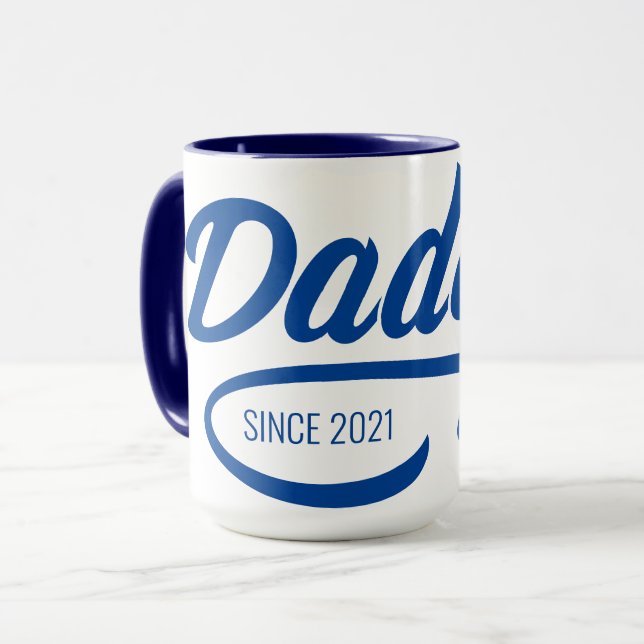 Vatertag - Papa Seit... Tasse (Vorderseite Links)