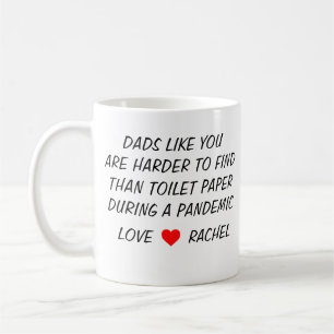 Vatertag Personalisiertes Geschenk für Vater Kaffeetasse