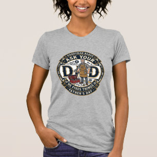 Vatertag Reparatur Papa T-Shirt Frag Deinen Papa E