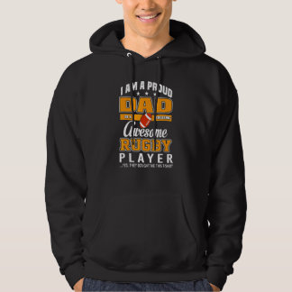 Vatertag Rugby Players Vater Hoodie