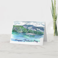 Vatertag See Tahoe Segelberg Wolken