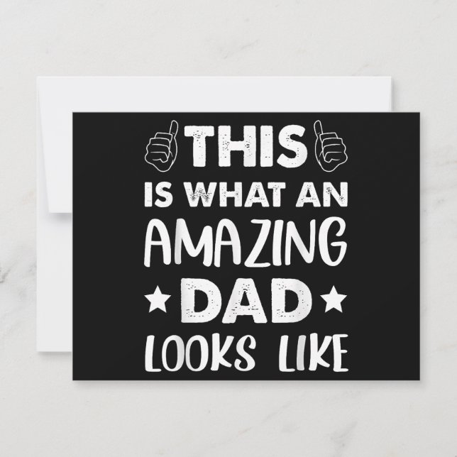 Vatertag So sieht ein Phantastischer Vater aus (Vorderseite)