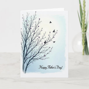 Vatertag Szene Art Card Karte