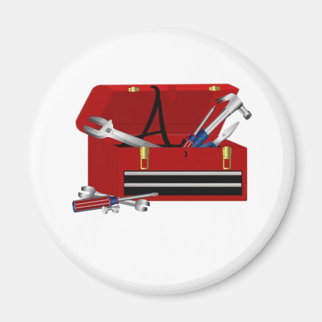 Vatertag-Tool-Box Initial A Magnet (Vorne)