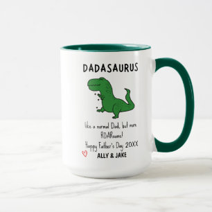 Vatertag Witzige T-Rex-Tasse Tasse
