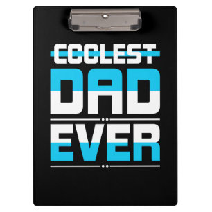 Vatertagsgeschenk Coolster Vater überhaupt Klemmbrett