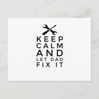 Vatertagsgeschenke für Vater Postkarte