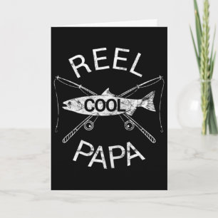 Vatertagsgeschenke Lustige Angelrolle Cool Papa Da Karte