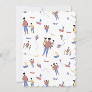 Vatertagskarte Einladung