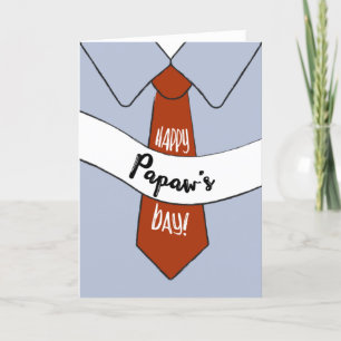 Vatertagskarte für Papaw Karte