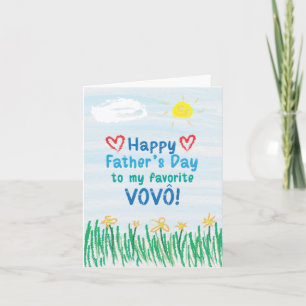 Vatertagskarte für Vovô Karte