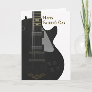 Vatertagskarte mit Gitarre Karte