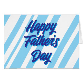 Vatertagskarte mit Personalisierter Botschaft, bla