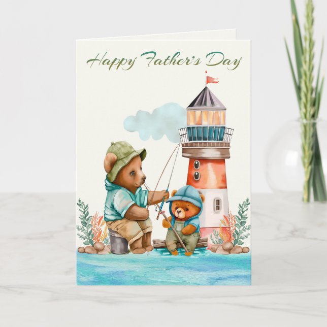 Vatertagskarte vom Sohn Karte (Vorderseite)