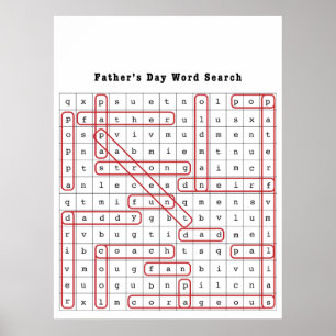 Vatertagssuche Poster