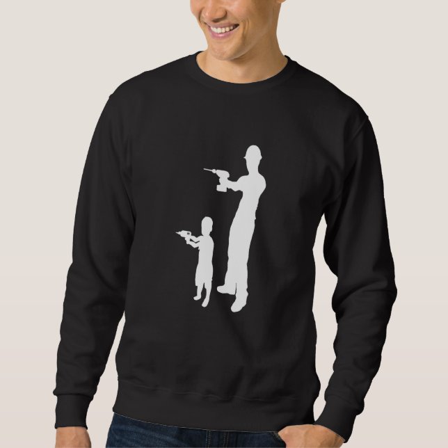 Vather Son-Umrüstung mit Bohrung Si Sweatshirt (Vorderseite)