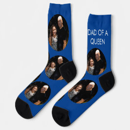 Vathers Day Daugter Vater Foto Socken