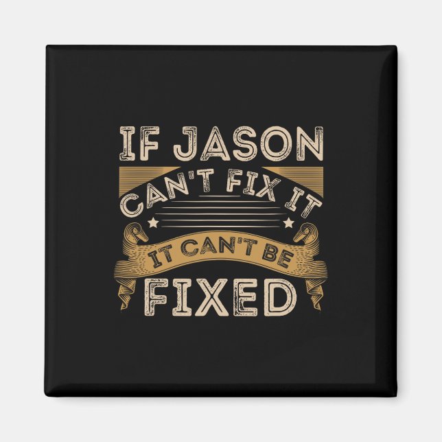 Vathers Day Jason Quote Magnet (Vorne)