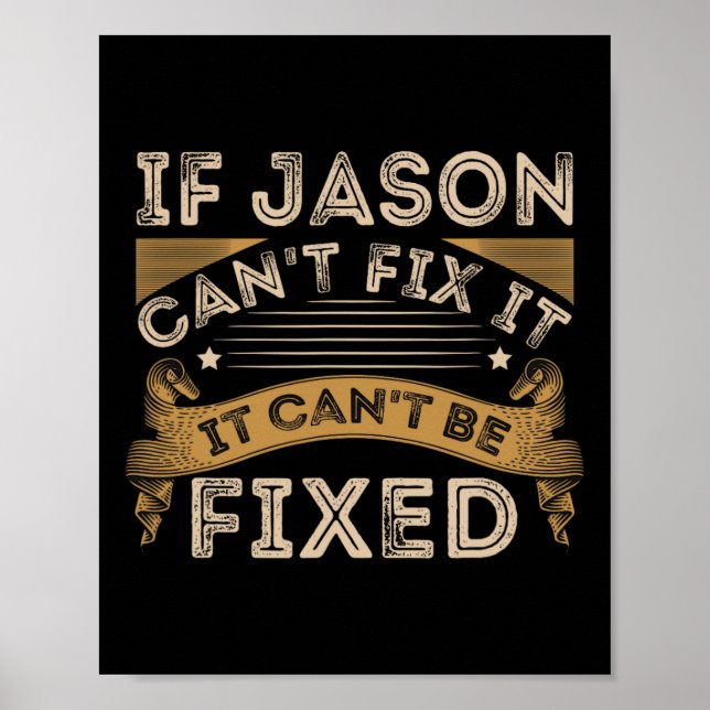 Vathers Day Jason Quote Poster (Vorne)