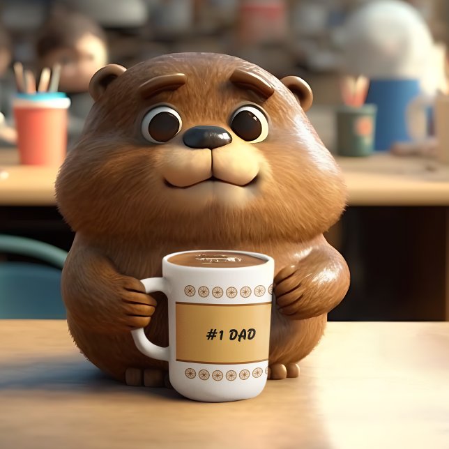 Vathers Day lustiger Radfahrer-Sondertext Kaffeetasse (Von Creator hochgeladen)