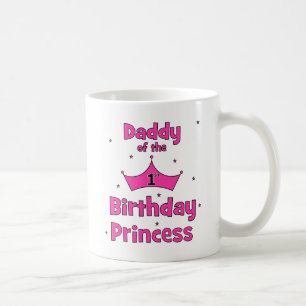 Vati der 1. Geburtstags-Prinzessin! Kaffeetasse