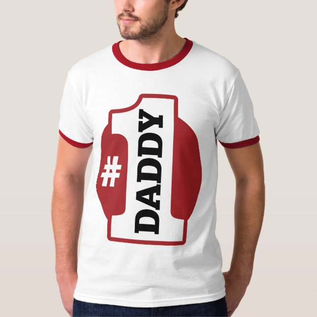 Vati der Nr.-1 T-Shirt (Vorderseite)