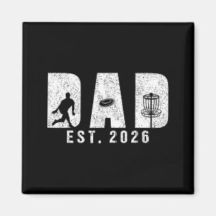 Vati ist 2026 Disc Golf Papa werdender neuer Babyv Magnet