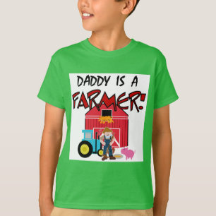 Vati ist ein Bauers-T-Shirts und Geschenke T-Shirt