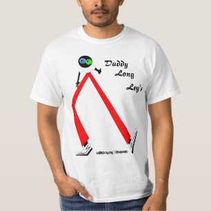 Vati-lange Beine T-Shirt