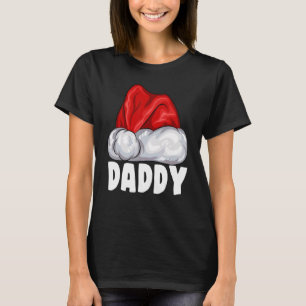 Vati Santa Hut Weihnachts-Pyjama passende Familie T-Shirt