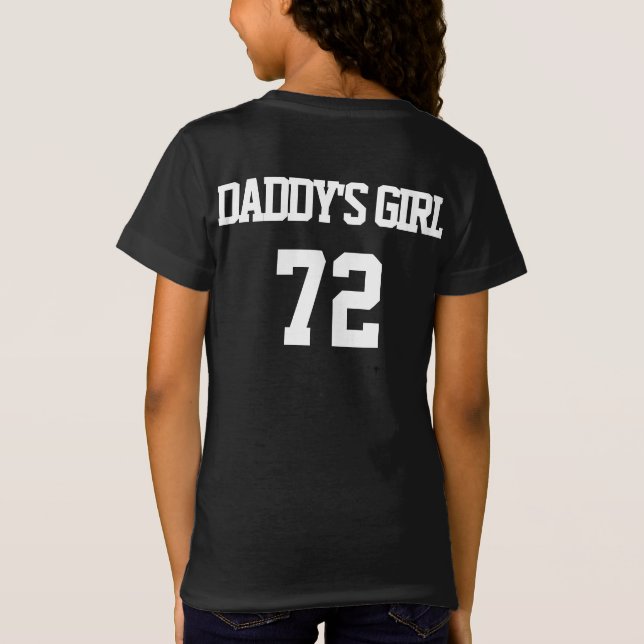 VATI u. ich Tochter des Mädchens 72 des Vatis T-Shirt (Rückseite)